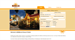 Desktop Screenshot of mamallahotels.com